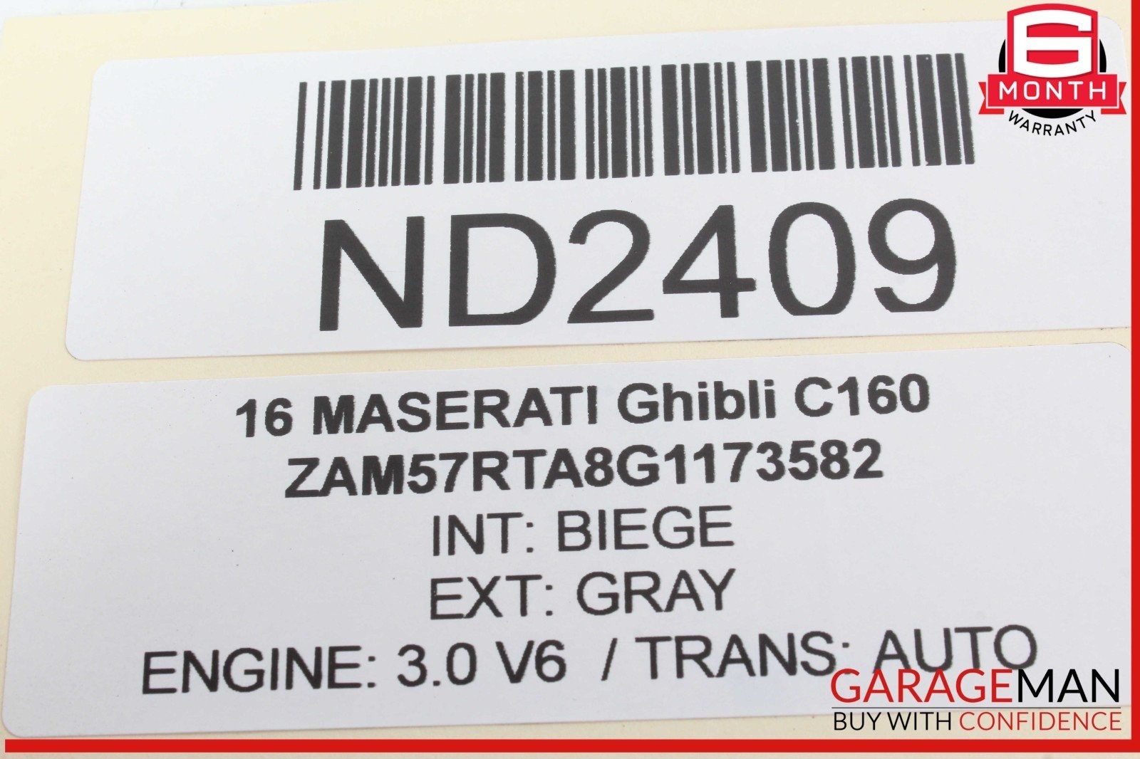 Maserati Ghibli 2014-2017 Rear Right Lower Control arms Set