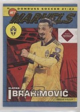 2021 Panini Donruss Road to Qatar Net Marvels Press Proof Zlatan Ibrahimovic g1z