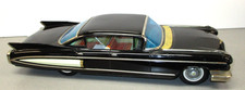 VINTAGE YONEZAWA LARGE 18" TIN FRICTION 1960 4 DOOR HARD TOP CADILLAC