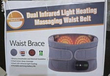 Waist Belt Electric Infrared Heated Vibration Therapy Massager Waist Pain Relief