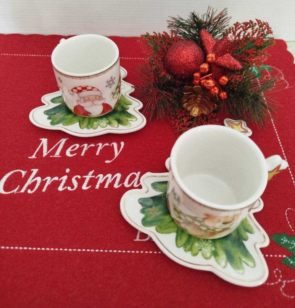 Brandani Tazzine Caffè Set 2 Pezzi Porcellana Bone China, foto 5