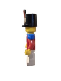 LEGO Pirates -  Imperial Soldier II Minifigure - pi104 6239 - Shako Hat Printed