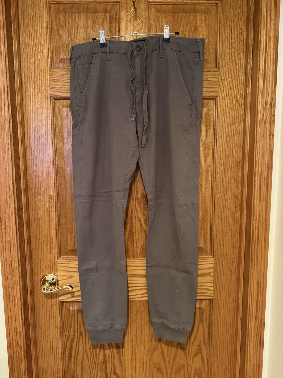 True Religion, Vintage True Religion Gray Jogger Pants Size 33