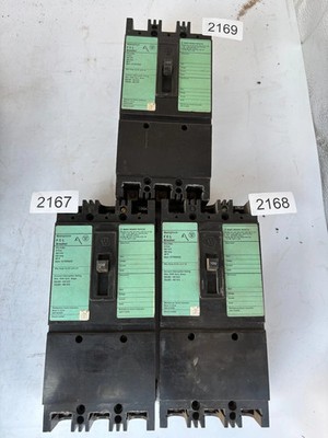 Westinghouse FCL3100L Circuit Breaker 3-Pole 100A 480VAC Type FCL, 1 Pack