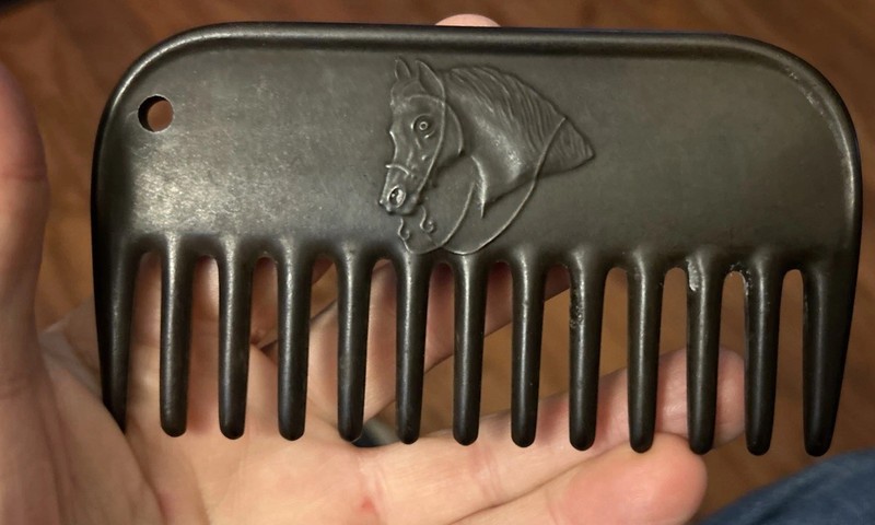 1851 Goodyear Patent Antique Hair Comb