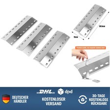 Edelstahl Brennerabdeckung Universal für Gasgrills Landmann & Co - Ersatzteil