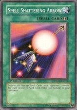 Yugioh! HP Spell Shattering Arrow - SDZW-EN018 - Common - 1st Edition Heavily Pl