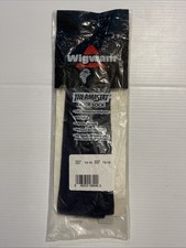 NOS Vintage Wigwam Thermastat Liner Socks BLACK XL XXL Men's Size 13-15 NEW USA