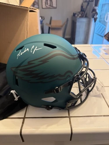Randall Cunningham Philadelphia Eagles Signed Replica Helmet