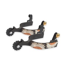 CIRCLE Y Reinsman Ladies Sunflower Iron Spurs 1200-LY-BI 