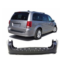 2011-2020 Dodge Grand Caravan Primed Rear Bumper Cover Ch1100969 68125724ab 2011-2020 Dodge Grand Caravan Primed Rear Bumper Cover Ch1100969 68125724ab