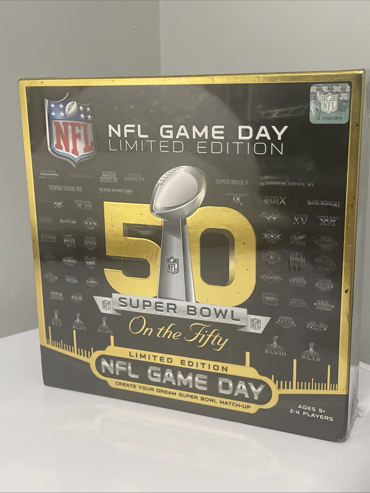 Day Limited Edition Super Bowl Board Game On The 50