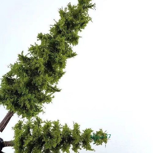4PC 13CM HO/OO Scale Landscape Trees Miniatures Autumn Pine Forest Plant Model - Picture 4 of 7