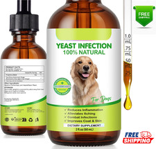 Yeast Infection Treatment for Dogs - Dietary Supplement with Herbal Blend to Soo