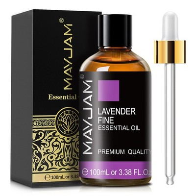 MAYJAM 100ml Lavender fine Essential Oil Pure Natural Aromatherapy Massage Skin