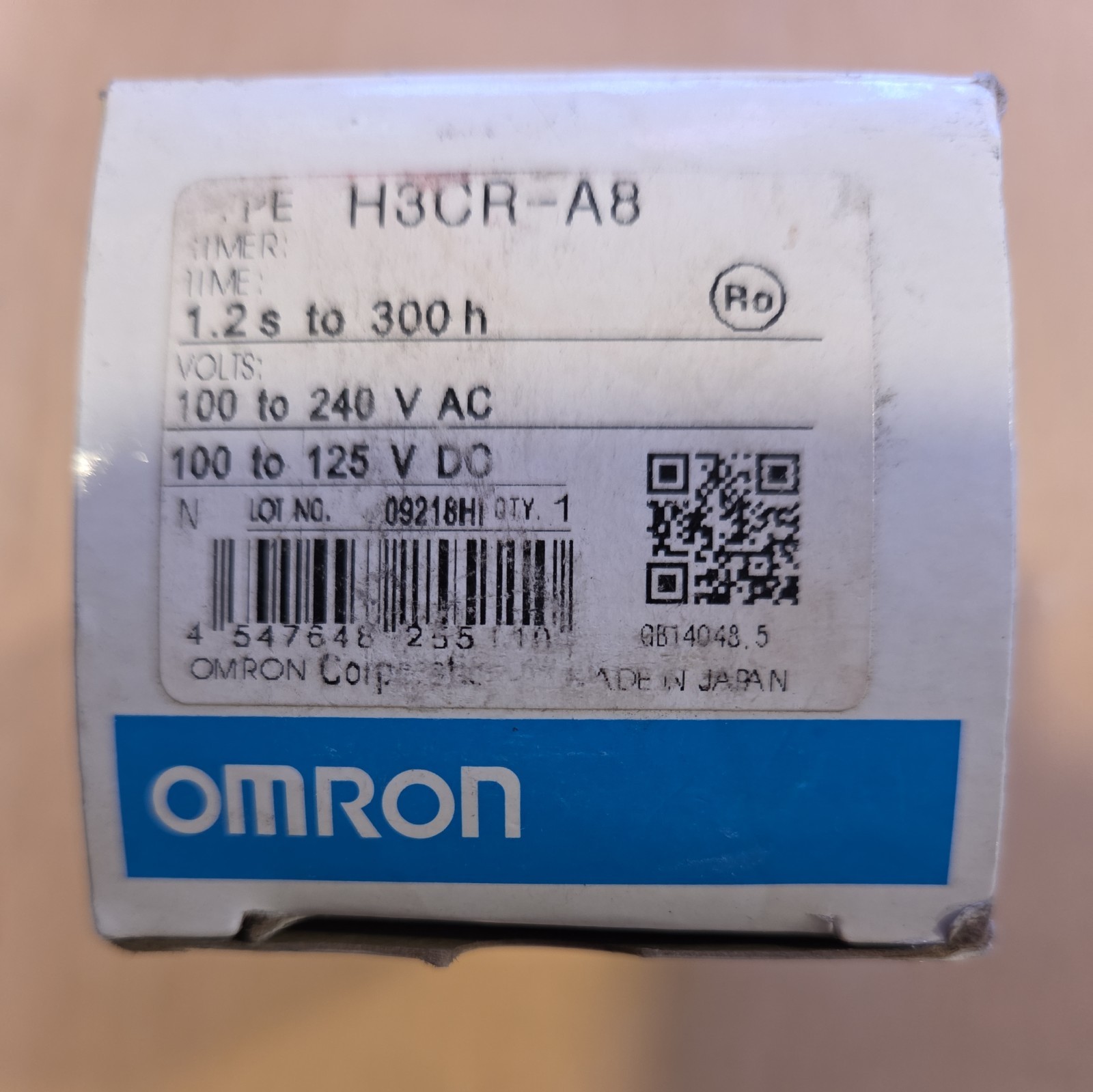 New Omron H3CR-A8 Timer Module H3CRA8