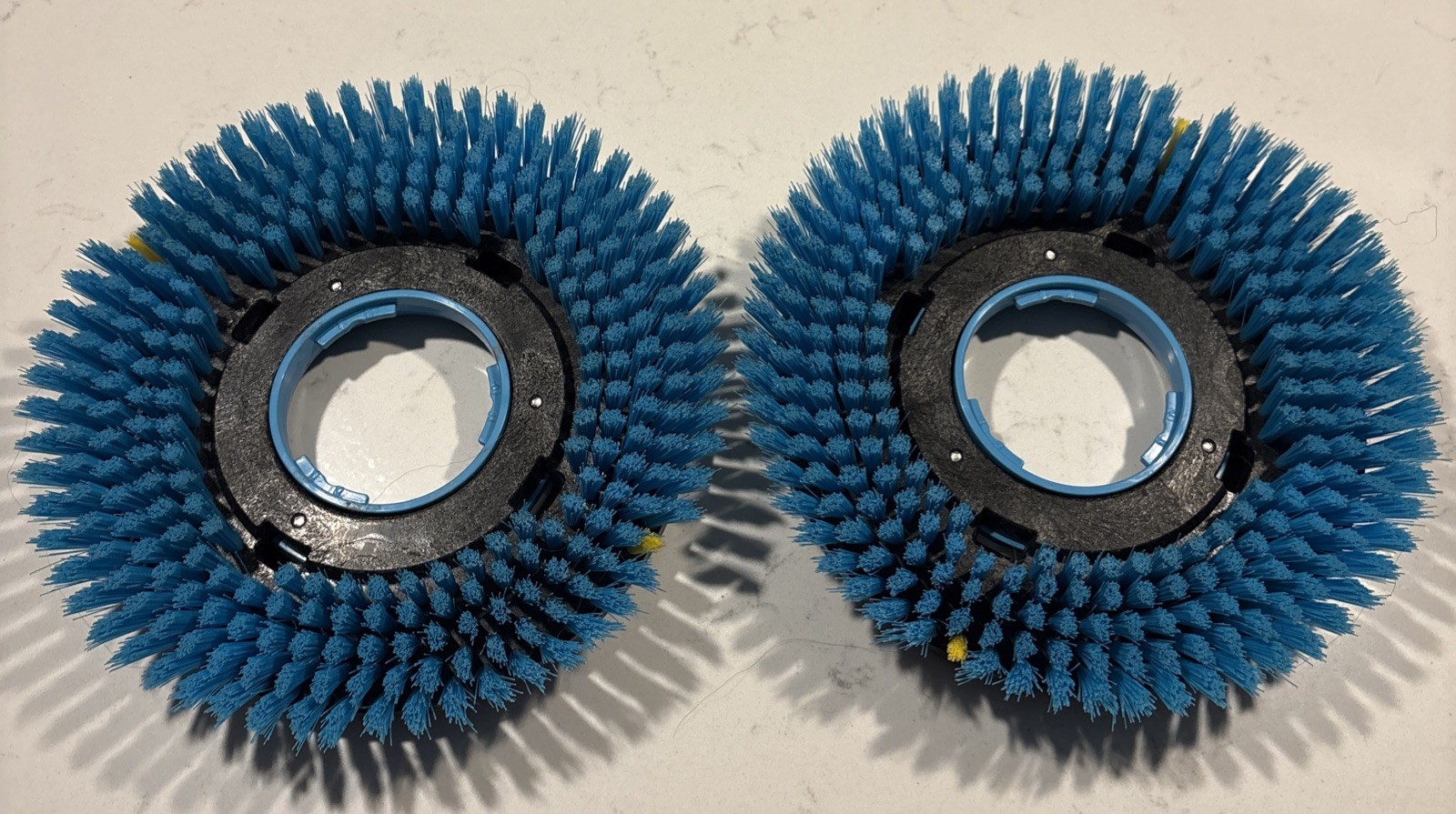 Tennant 4036128 Blue Brush Set Of 2. For Tennant I-Mop XL (Rep 1232608) New-OEM