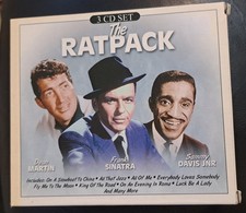 The Rat Pack Rare Boxset 3 CD New Sealed Inside Box 2004 Dean Frank Sammy Davis