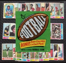 1974 Topps NFL FOOTBALL Trading Cards Complete Your Set U Pick 2/3