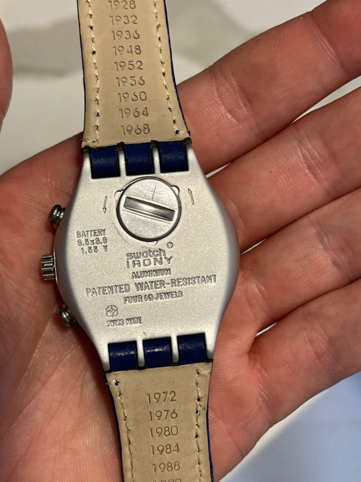 Reloj Swatch Irony Sydney Olympics 2000 1999 raro vintage aluminio excelente Foto 2 de 2