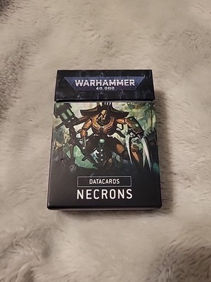Warhammer 40K Datacards Necrons Datacard Deck 40,000