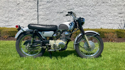 1967 Honda CL77 Scrambler Motorcycle POSTER 24 X 36 INCH Sweet!