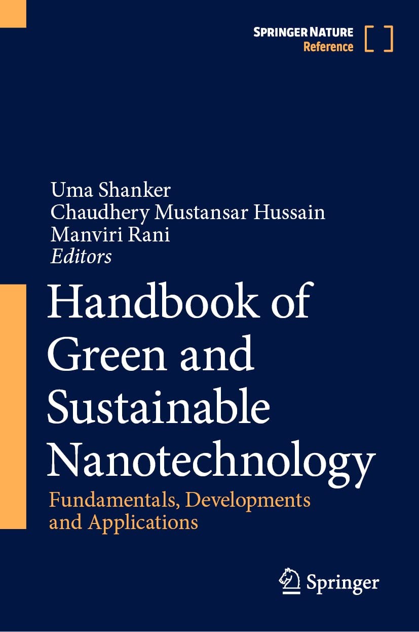 Handbook of Green and Sustainable Nanotechnolog. Shanker, Hussain, Rani**