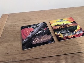 Sol-Feace & Cobra Command - Sega Mega CD - PAL - Complete With Manuals