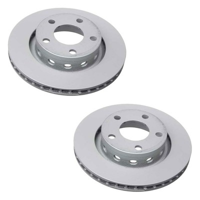 SET-AEC4B3615601-2 ATE Coated Brake Discs 2-Wheel Set Rear Driver & Passenger
