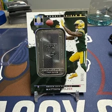 2025 IMPECCABLE MATTHEW GOLDEN ROOKIE SHIELD SILVER BAR 22/35 JERSEY  EBAY 1/1