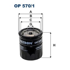 Ölfilter für Chevrolet Aveo-Kalos T200 T250 Captiva C100 Cruze J300 | 207996