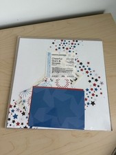Creative Memories 12 x 12 Cheerful Stars  Stripes Additions - RARE