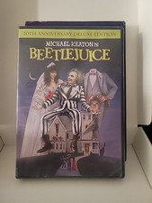 Beetlejuice DVD 20th Anniversary Deluxe Edition BRAND NEW SEALED  12 