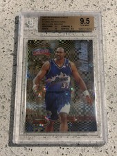 1997 Bowman’s Best Cuts Karl Malone Atomic Refractor #BC4 BGS 9.5 Utah Jazz