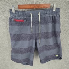 Vuori Shorts Mens Medium Blue Banks Unlined Stretch