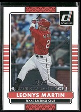 2015 Donruss #170 Leonys Martin Stat Line Season #/274