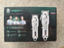 VGR Pro - Cordless Clipper Trimmer Clippers for Hair Cutting Kit with Battery