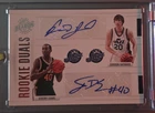 2010-11 Panini Rookie Duals Evans Hayward Auto Utah Jazz #58 Serial /99