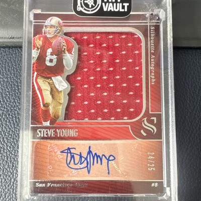Panini 2025 Silhouette Steve Young SA-SYG Auto Patch /25 49ers