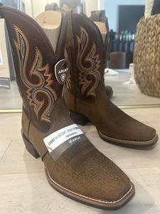 Ariat® Maverick Western Boots Loco Brown 10061155 ATS Almond Toe Men’s 10.5D Men main image 3