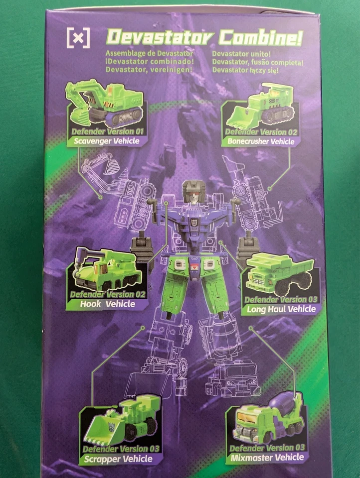 Blokees Transformers Defender - DEVASTATOR - Combining Accessory Kit English Vsn - Image 2 of 3