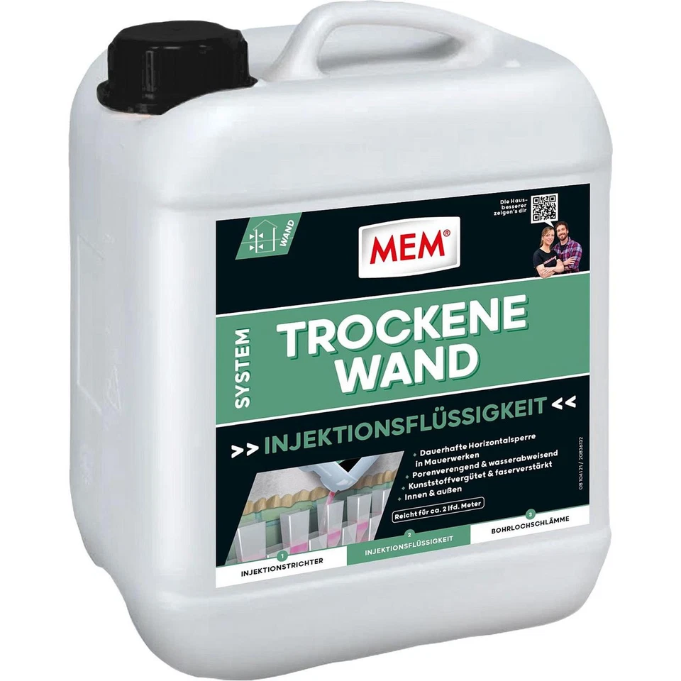 MEM Trockene Wand Wandabdichtung - 10L (500030)