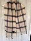 Luxurious C by Bloomingdale’s 100% cashmere plaid scarf, excellent condition   — photo 1