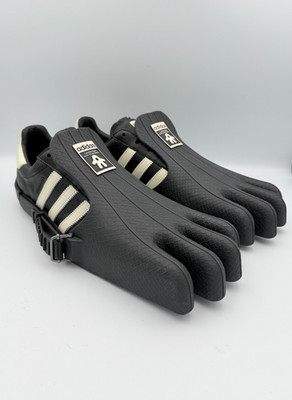 Size 10.5 W / 9.5 M - AVAVAV x adidas Superfinger Superstar Black