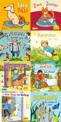 Pixi-Box 306: Pixis Lieblingstiere (8x8 Exemplare) | diverse | Deutsch | 2025