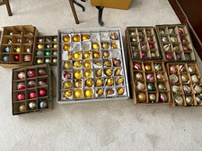 Vintage-Style Christmas Ball Ornaments ,Multicolor Assorted Designs