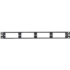 Panduit Fiber Patch Panel Flat 1RU Black CFAPPBL1