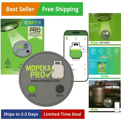 #ad #ad Pro Check Sensor Wireless Propane Tank Magnetic Sensor Level Indicator Pr... $117.40