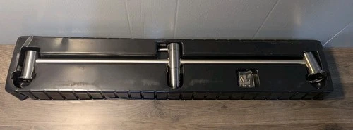 Signature Hardware 28" Shower Slide Bar Brushed Nickel SHSB3040ZBN - Picture 2 of 2