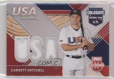2020 Elite Extra Edition USA Baseball Material Red 42/49 Garrett Mitchell 04o2
